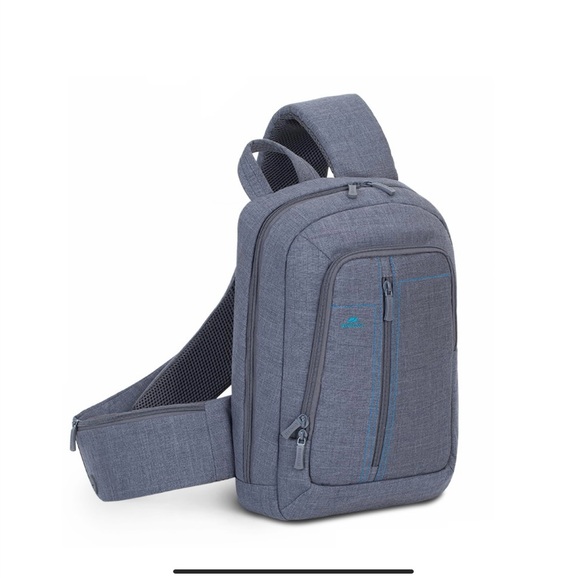 ❤️❤️grey Rivacase laptop sling bag❤️❤️ - Picture 1 of 7